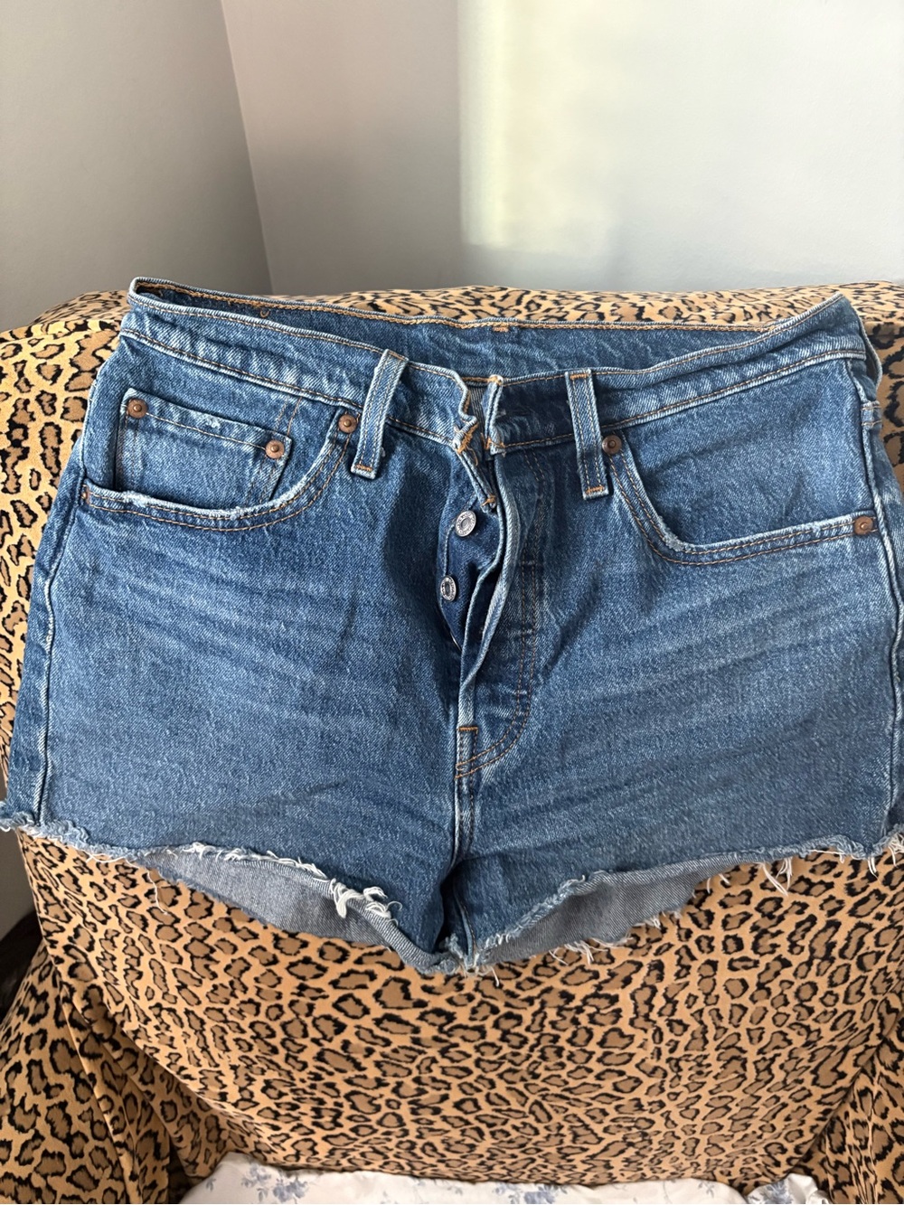 Levi’s 501 High-Rise Blue Denim Women's Shorts